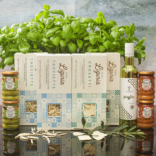Organic Pesto Lovers Pasta Selection Gift Box