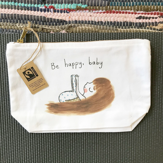 Happy Baby Fairtrade & Organic Versatile Bag By Cally Jane Studio