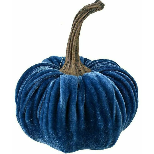 Seasonal Decorations Halloween Pumpkin Ornament Pumpkin Decoration Halloween Party Decoration (Blue)