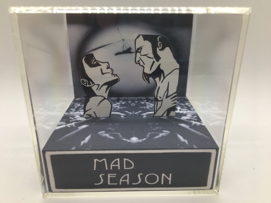 Mad Season Above Album River Of Deceit Alice in Chains Shadow Box Diorama Decor