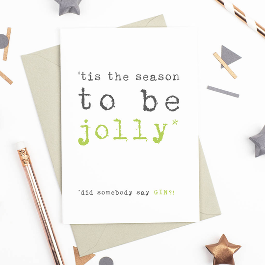Tis The Season Christmas Card