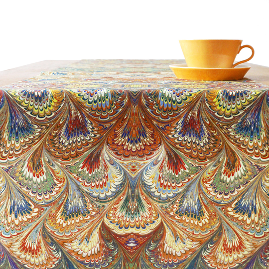 Art-Déco Table Runner Organic-Cotton