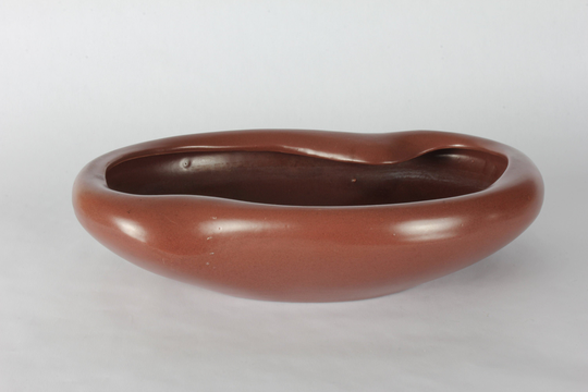 Vintage Haeger Maroon Kidney Shaped Planter, Stoneware, Pottery, Vintage, Ceramic Pots, Pottery Bowls, Planters
