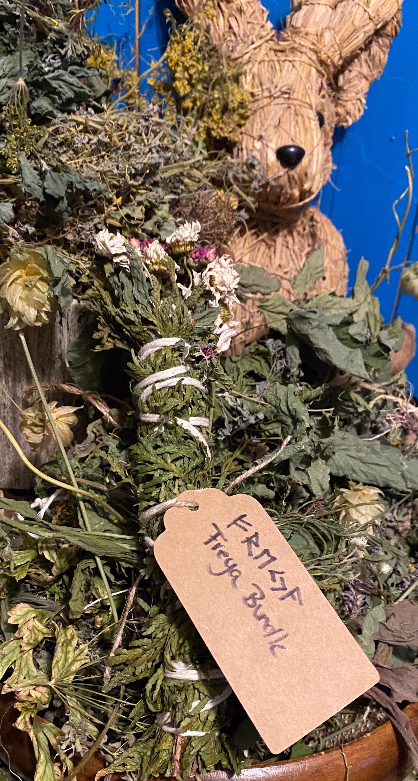 Freya's Herb Bundle, Freyja, Norse Goddess, Seiðr