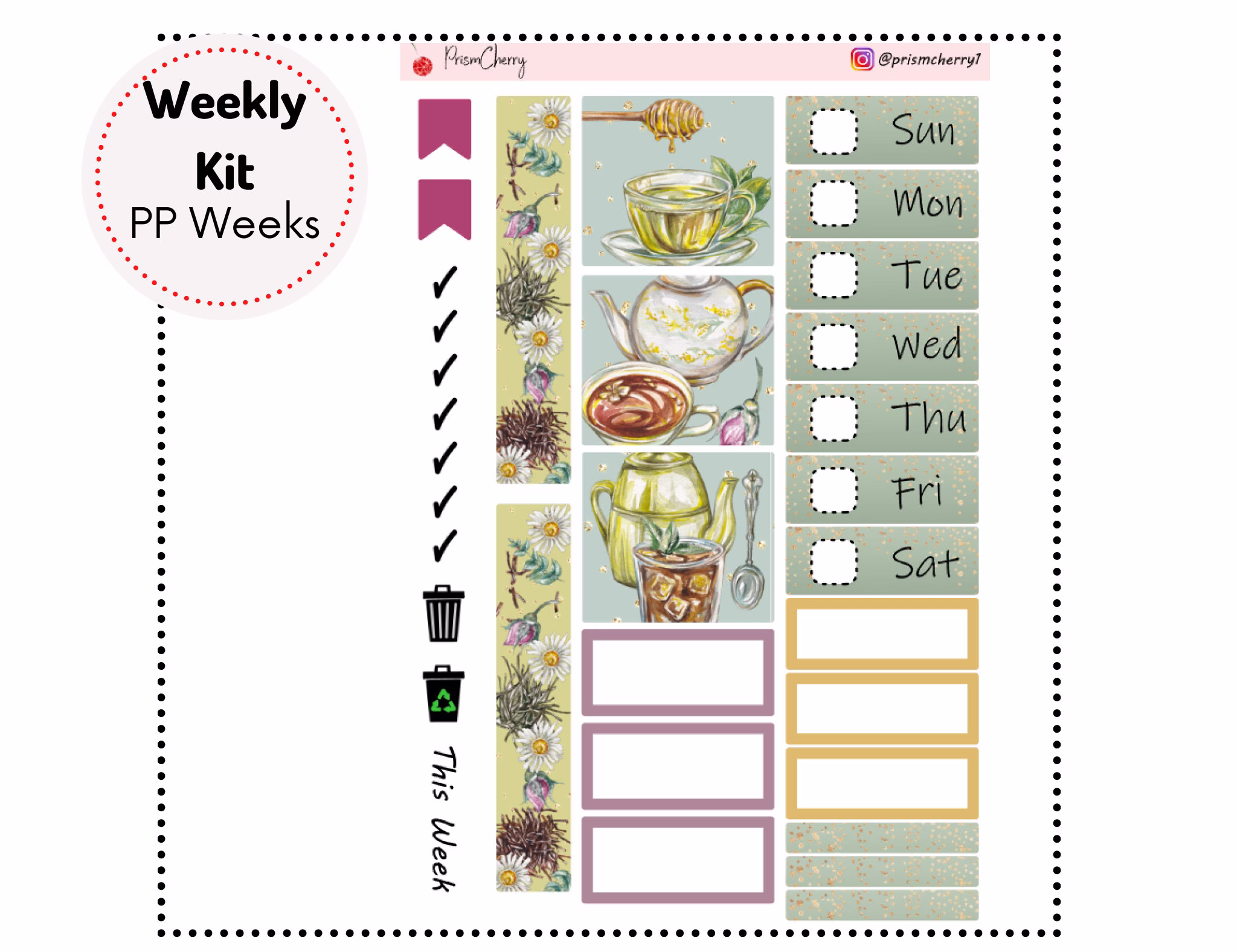 Tea Time Pp Weeks Weekly Kit