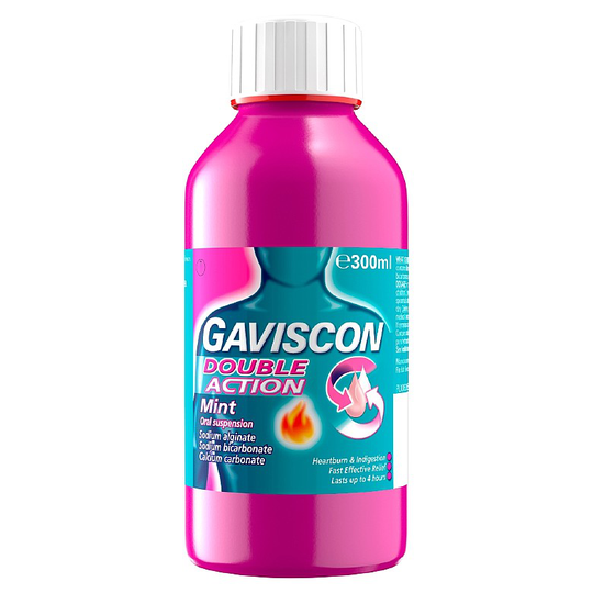 Gaviscon Double Action Mint Liquid 300Ml