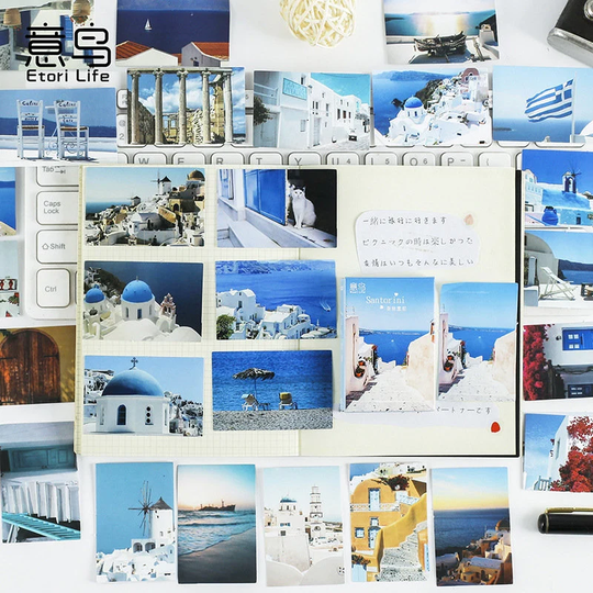 Summer Season Sticker Boxes - Cute Planner Scrapbook Craft UK Stock Same Day Shipping Bujo Mo.card Etori Life Stickers