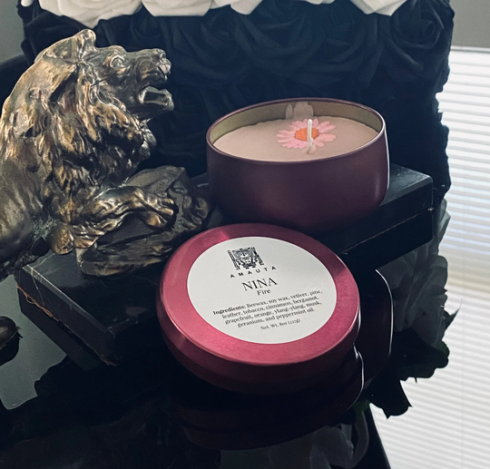Nina | Fire Candle - Self-Motivation & Faith(8Oz