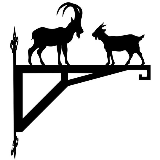 Goats Modern Contemporary Hanging Bracket
