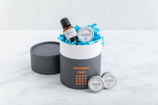 Men's Vegan Organic Skincare Starter Set
