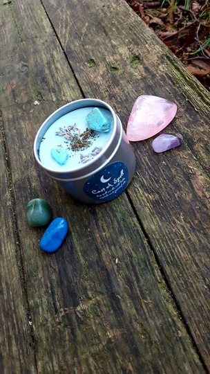 Healing Calming Peace Spell Candle "Cast A Spell