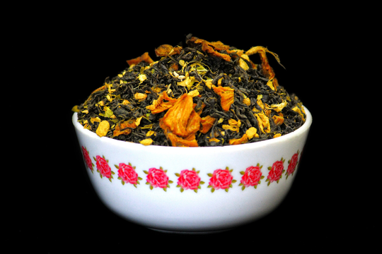 Pineapple Ginger Morning Tea, Natural Detox Healthy Green , Fruity Flavored Tea
