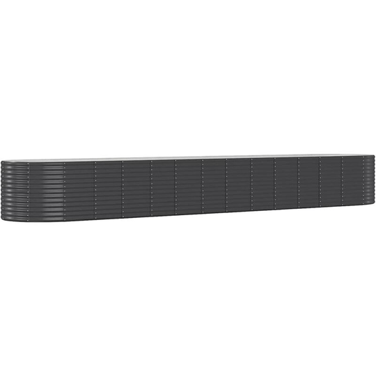 Vidaxl - Garden Planter Anthracite 554x100x68 cm Powder-coated Steel Anthracite