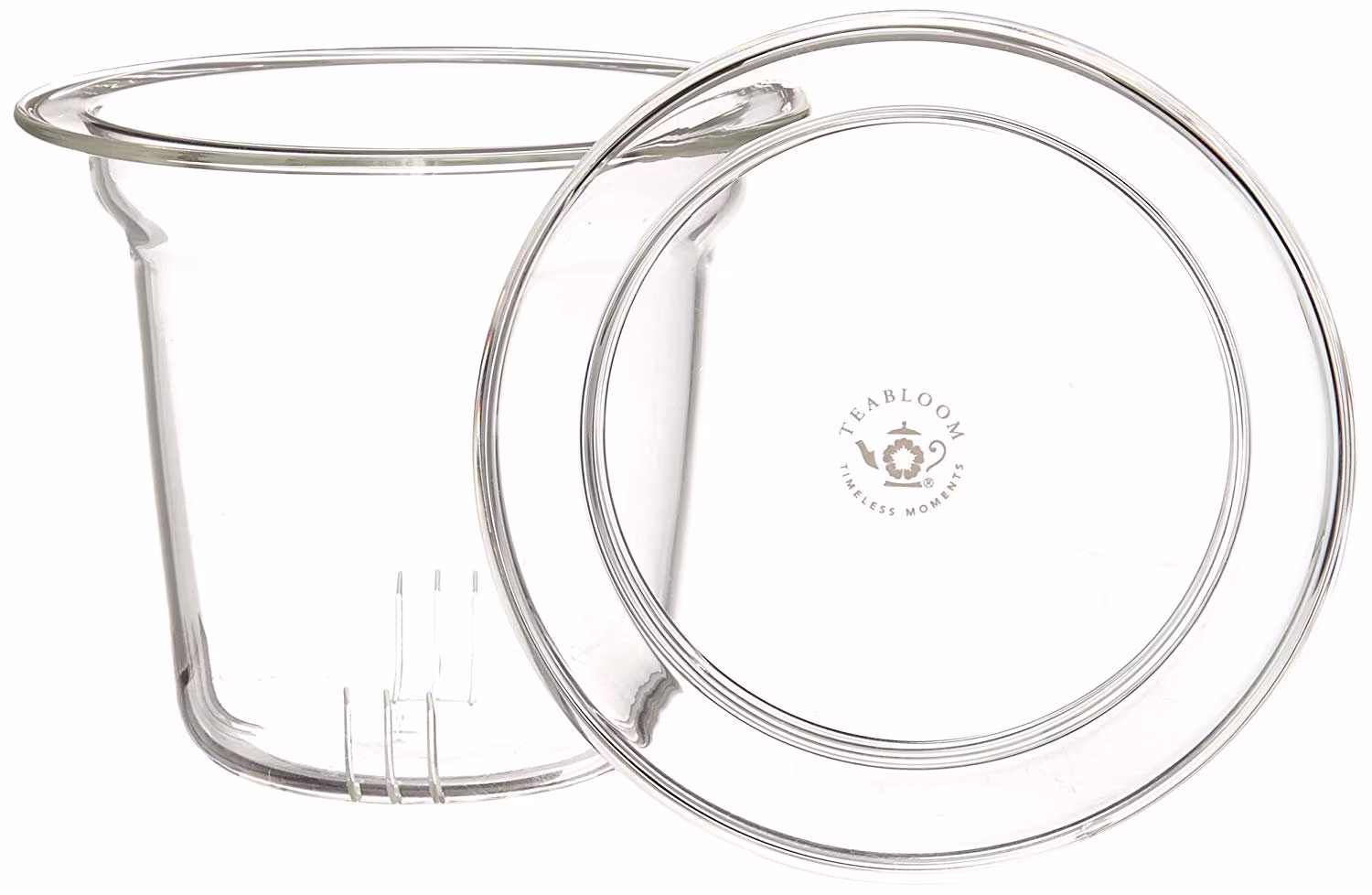 Universal Glass Tea Infuser With Multi-Functional Lid