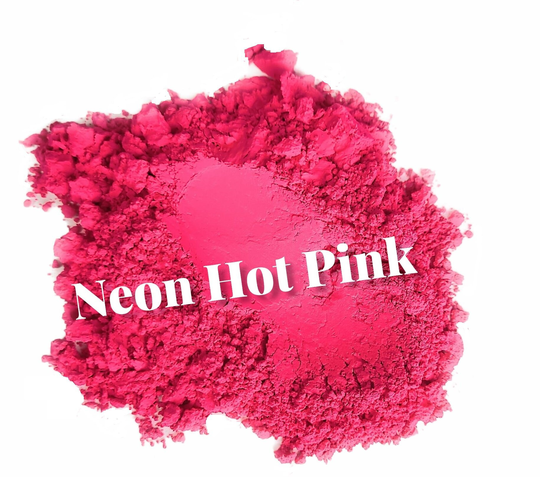 Hot Pink Fluorescent Pigment Color For Epoxy Resin, Mica Powder