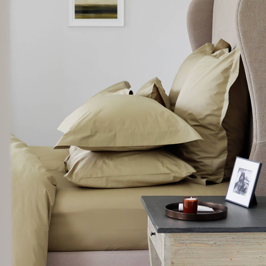 Moss Green Organic Cotton Bedding