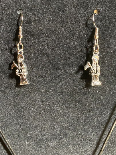 Santa Muerte Earrings