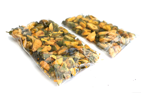 Biodegradable Confetti Packets - Yellow Rose Buds 100% Natural Wedding Envelopes, Ecofriendly Bags Boho Eco