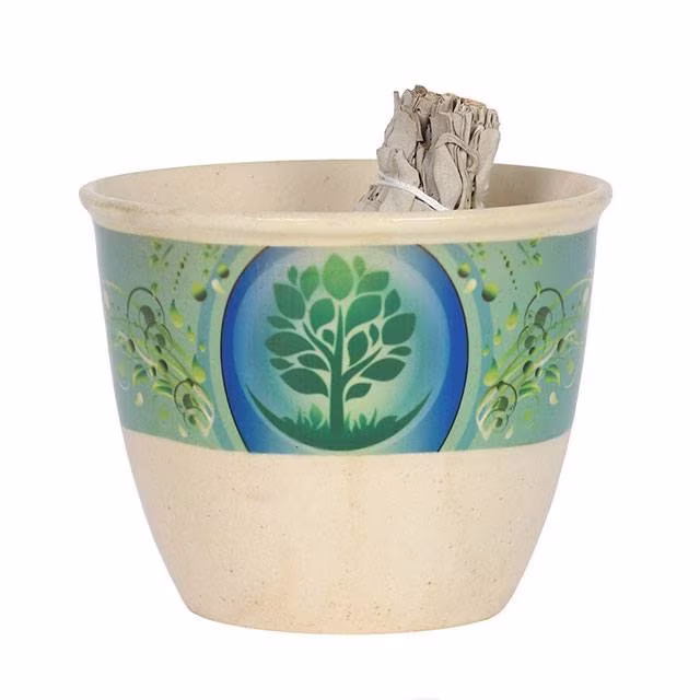 Tree Of Life Smudge Bowl - 12.5 cm