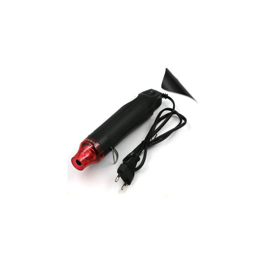 Soft pottery hot air gun diy rubber stamp convex powder/relief powder/shrink sheet for DIY,220v black - Muff