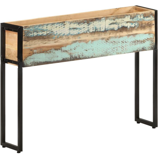 Planter 90x20x68 cm Solid Reclaimed Wood Vidaxl Multicolour