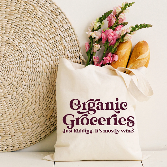 Organic Groceries Tote, Reuseable Grocery Farmers Market Wine Large Tote Bag, Bulk Bags, Wholesale Bags