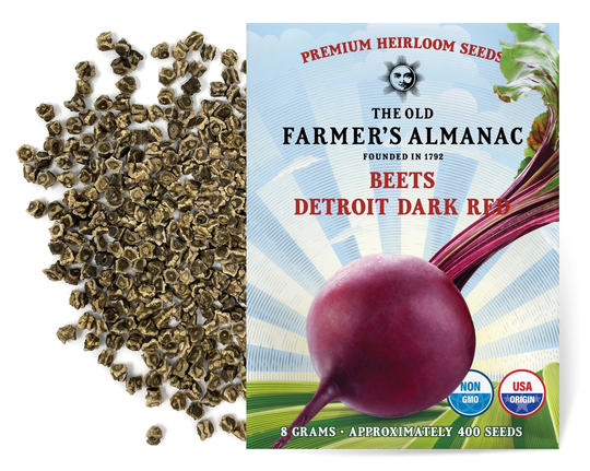 The Old Farmer's Almanac Heirloom Beet Seeds | Detroit Dark Red