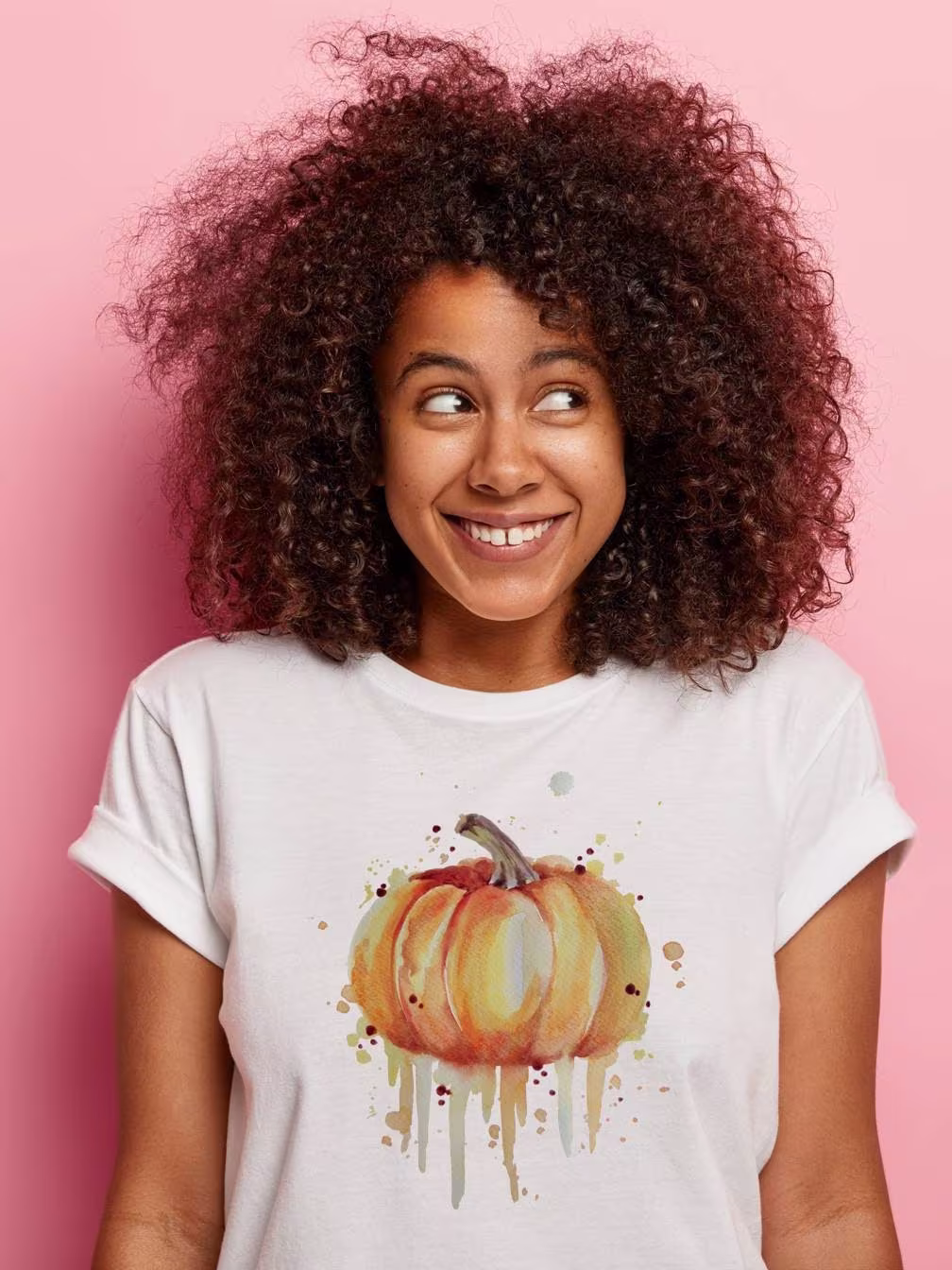 Shirt Mit Orangem Kürbis, Damen Obst Tshirt, Bequemn Kleidern, Suchanfragen, Geschenk Idee, Herbst