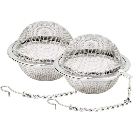 Stainless Steel Mesh Tea Ball 2.1 Inch Tea Infuser Strainers Tea Strainer Filters Tea Interval Diffuser for Tea