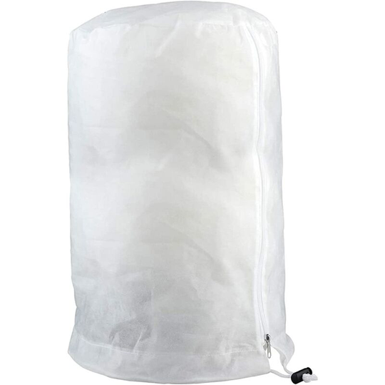 1 Pieces Plant Overwintering Veil 200掳240cm White, Plant Protection Cover, Tree Overwintering Cover, Wintering Veil with Zipper, Garden Plants Tomato