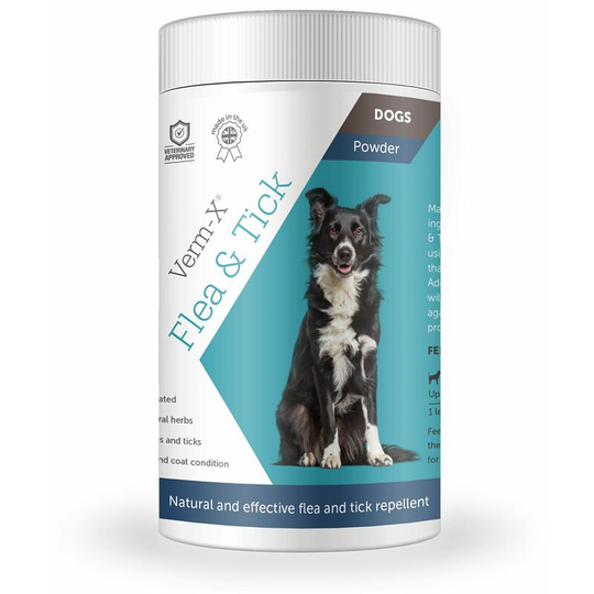 Verm-X Flea & Tick Powder For Dogs - 70 Gm