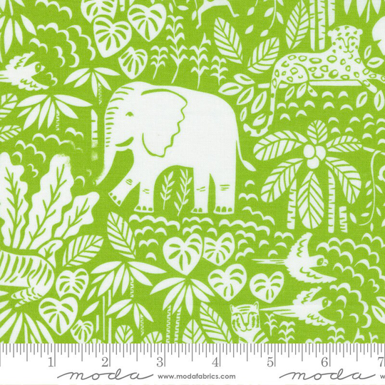 Jungle Paradise Scene Seedling 20785 19 By Stacy Iest Hsu From Moda - 1 Yard