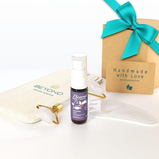 Beyond Jade Face Roller And Serum Set