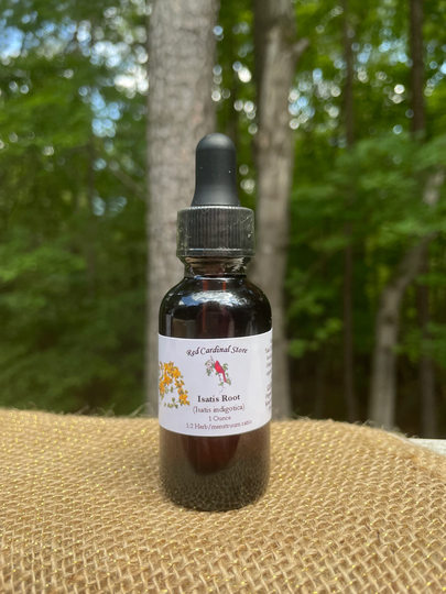 Isatis Root Tincture Herb Extract Double Extraction