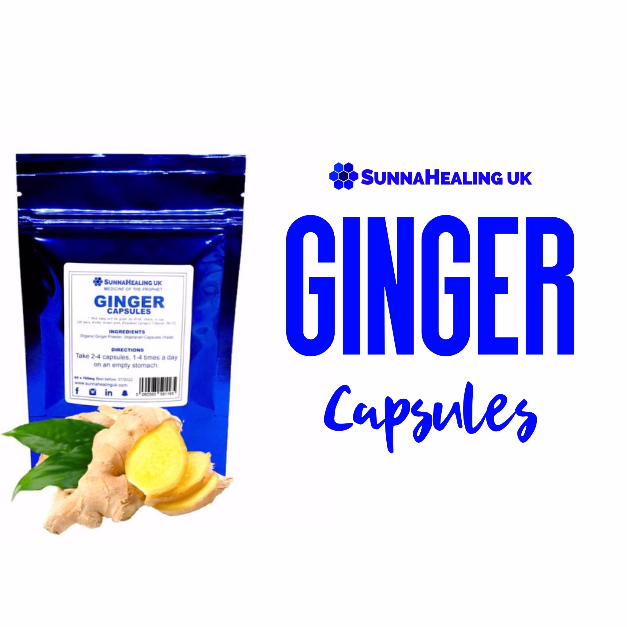 Ginger Capsules | Organic
